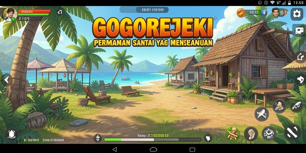 Tangkapan layar permainan GOGOREJEKI dengan tampilan gameplay yang menarik.