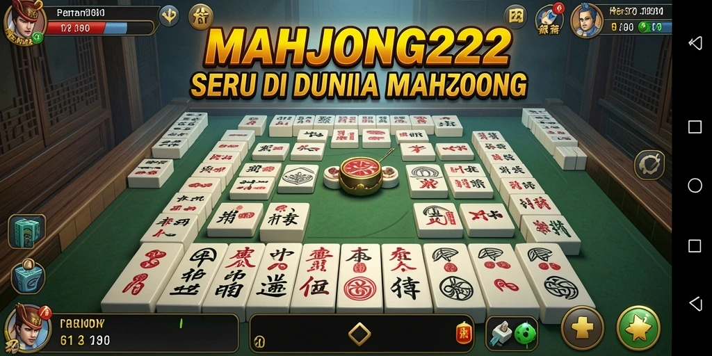 Tangkapan layar MAHJONG222 menampilkan pertarungan seru antar karakter.