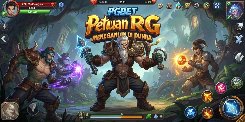 Screenshot PGBET menampilkan aksi seru dalam petualangan RPG.